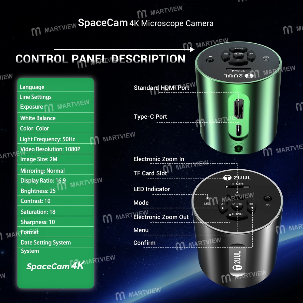 2uul ms01-spacecam-829w-pixel-industrial-electronic-4k-microscope-camera-6