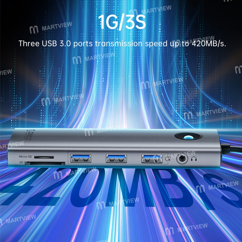 orico pw11-8-port-series-type-c-4k-hdmi-pd100w-rj45-usb-30-5gbps-multifunction-docking-station-12