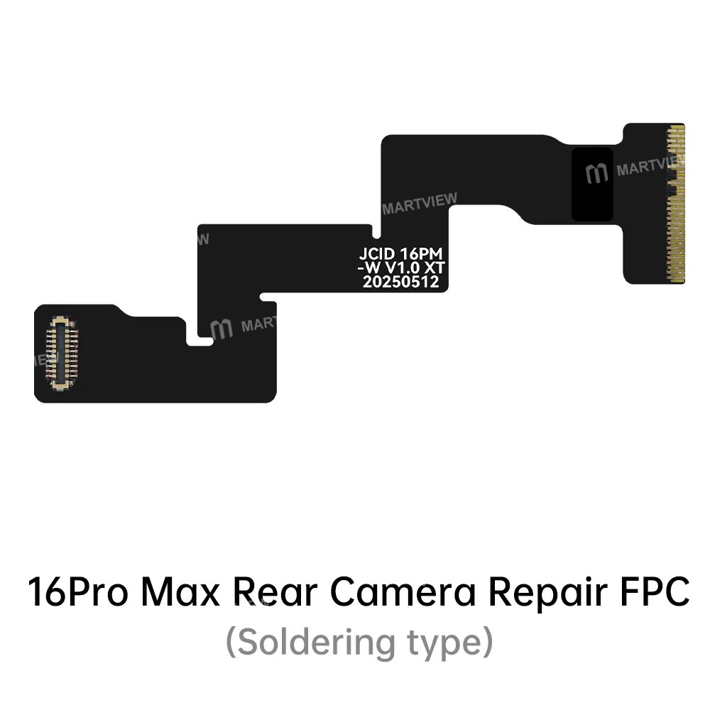 jcid front-and-rear-camera-repair-adaptor-fpc-cable-for-iphone-16-16-plus-16-pro-16pro-max-15