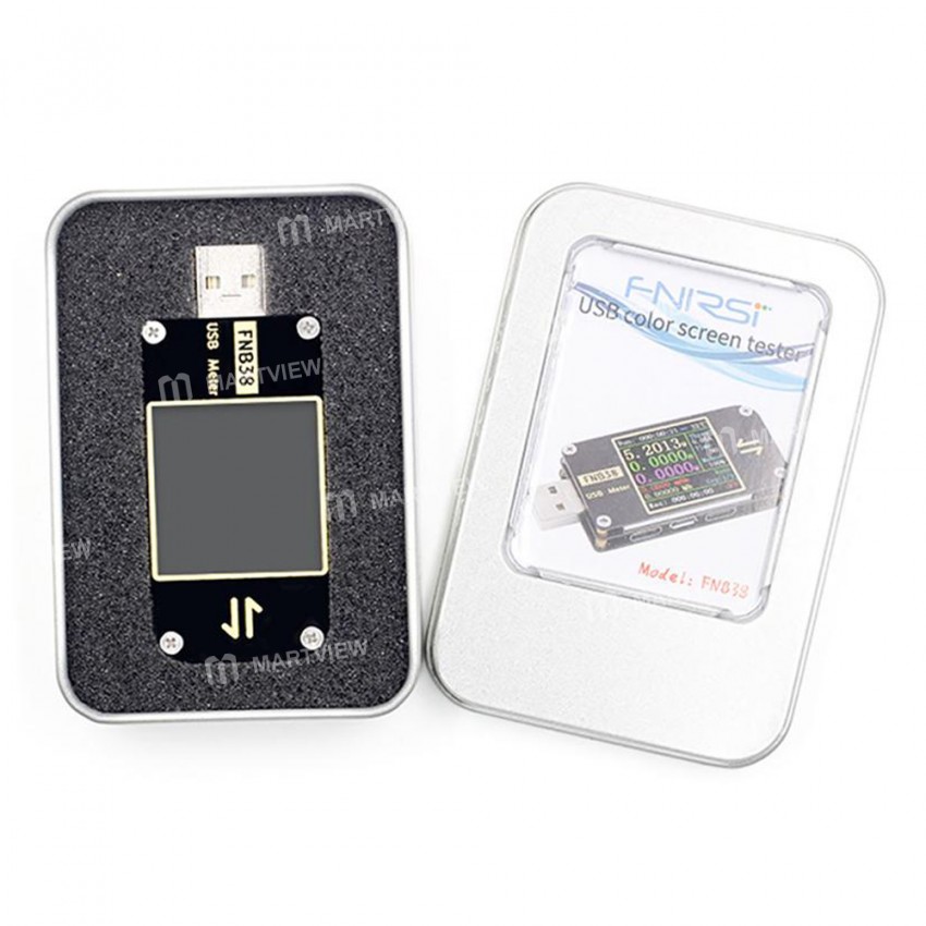 FNB38 Multifunction Current And Voltage Meter USB Tester for Fast Charging Protocol Test