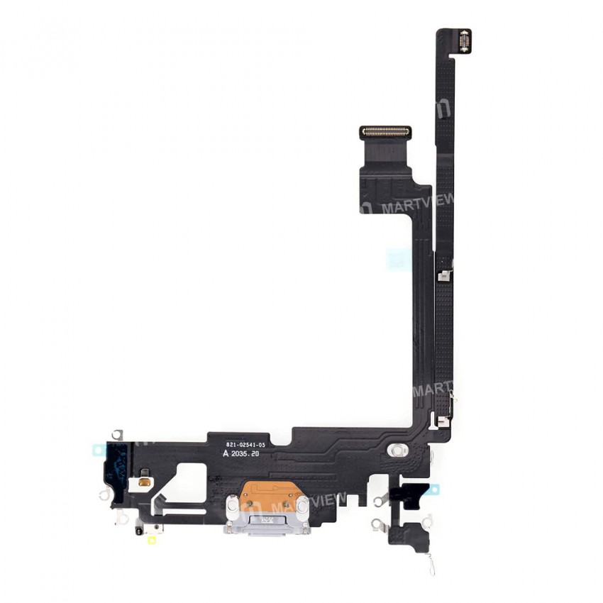 Replacement usb charging flex cable for iPhone 12 pro max silver