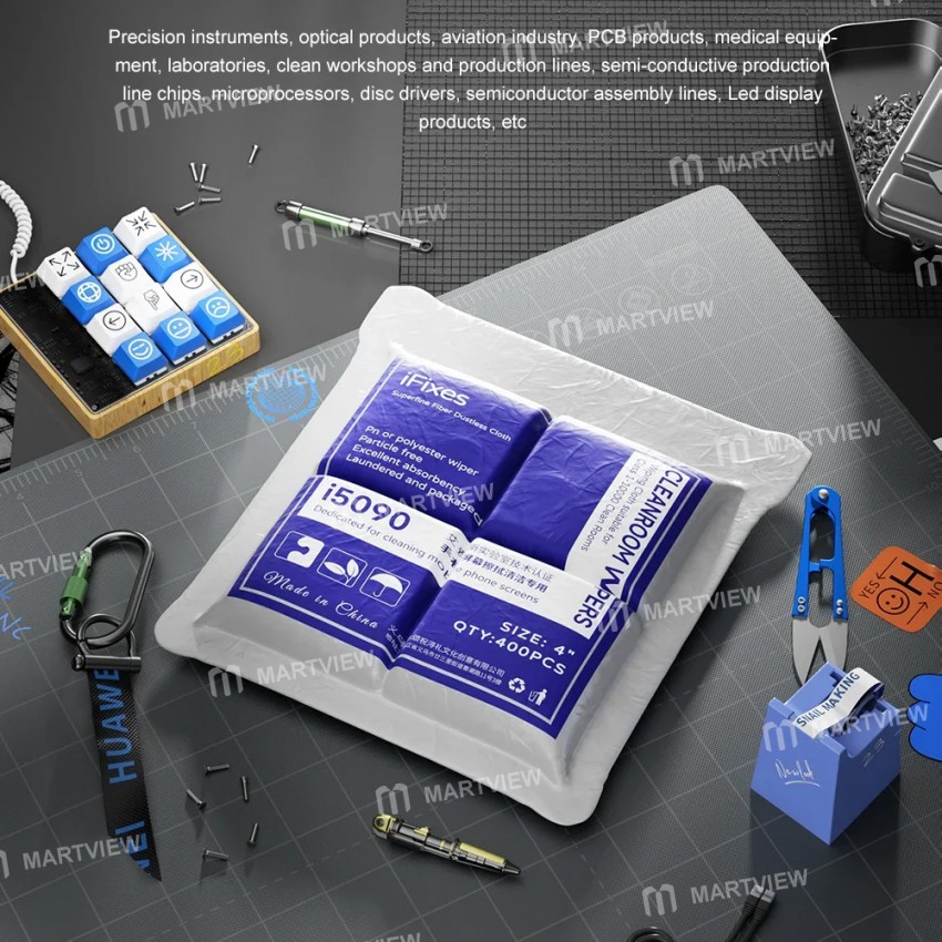 ifixes i5090-10x10cm-soft-dust-free-clean-cloth-for-mobile-phone-camera-pc-cleaning-7