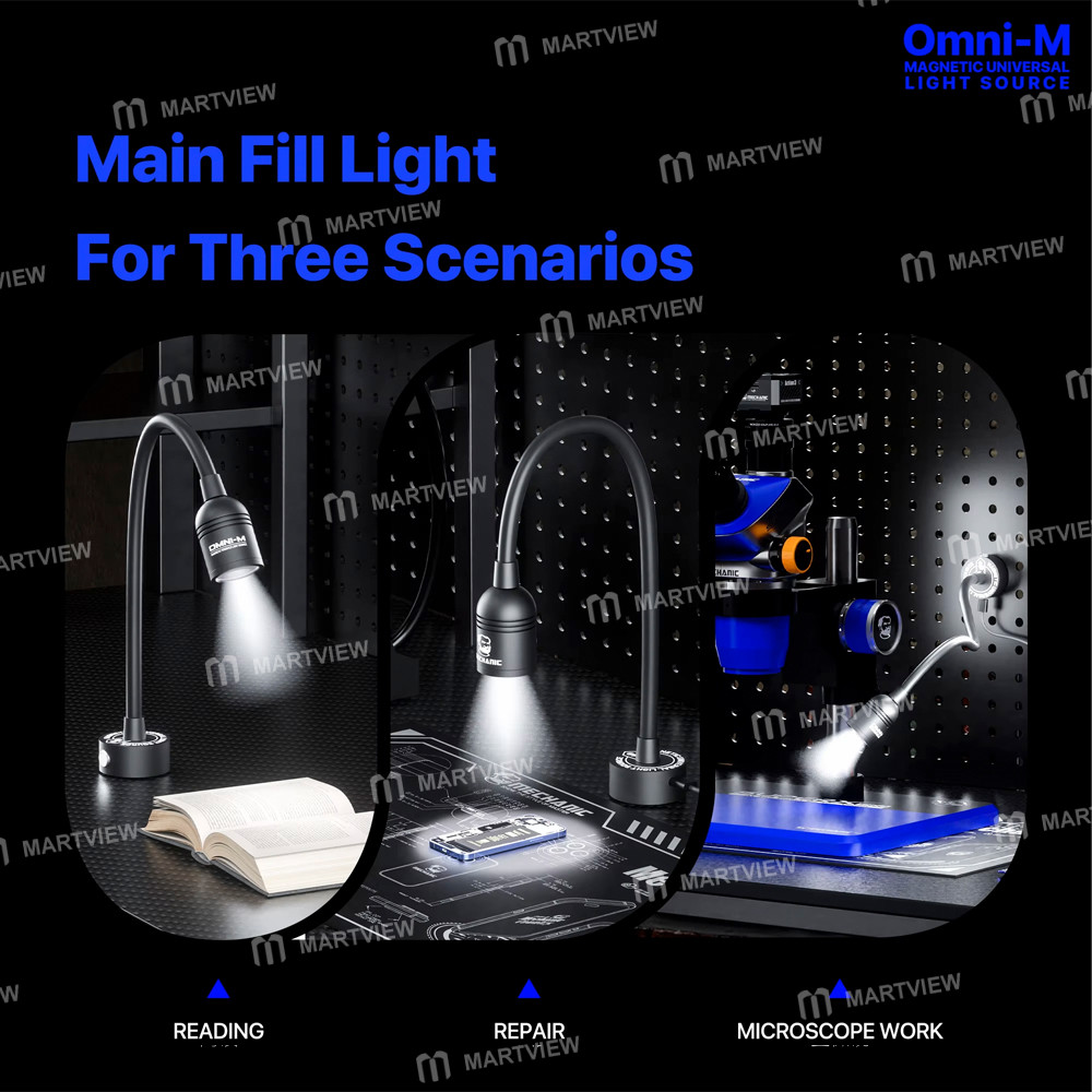 mechanic omni-m-portable-bendable-5w-high-cri-microscope-led-light-with-magnetic-base-6
