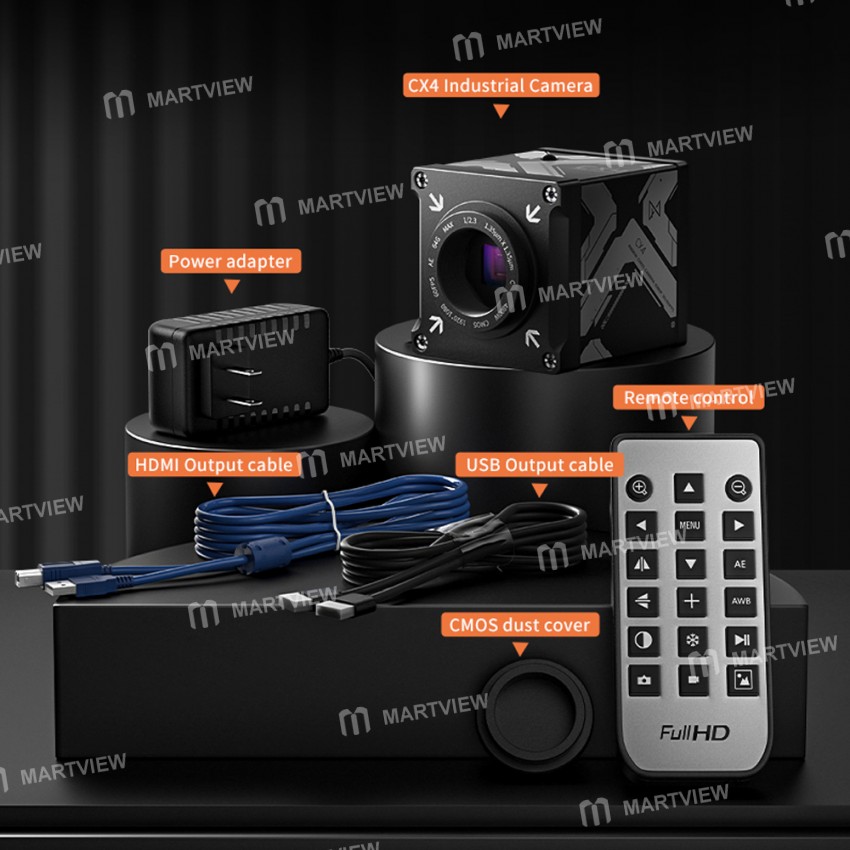 Mega-Idea CX4-CMOS 4800W HDMI Trinocular Microscope Industrial HD Camera for Phone Motherboard Repai