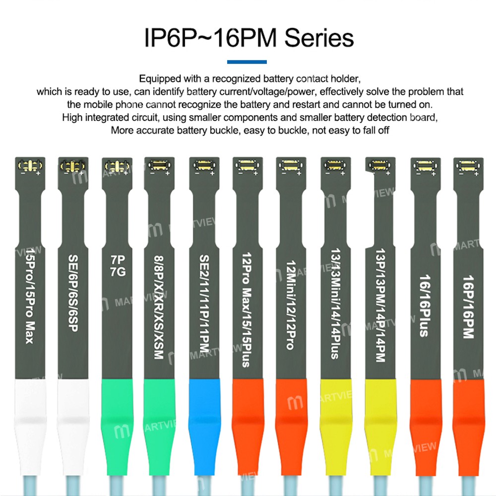 sunshine iboot-a-v100-ip-series-boot-power-cable-for-iphone-6g-to-16pro-max-8