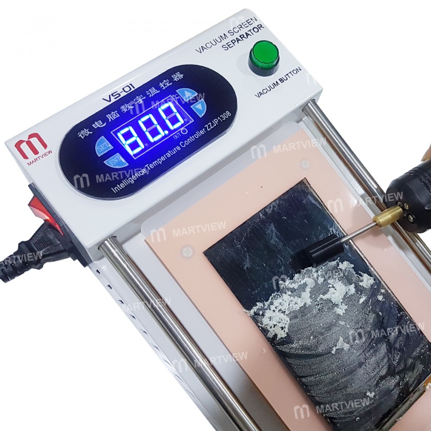 Martview Magic Scrub LCD Glue Remover with Electric Glue Remover Machine - 100% Safe For LCD - Malay