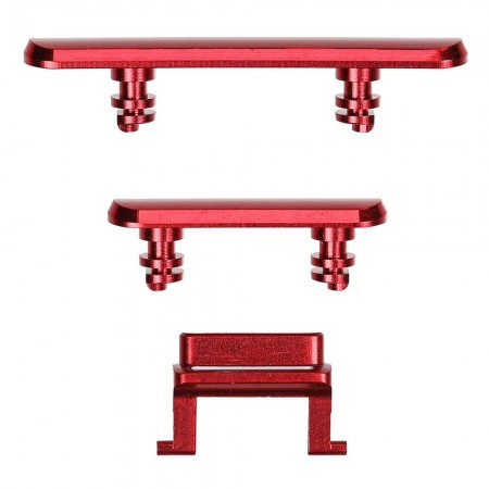 Replacement Side Buttons Set for iPhone XR - Red