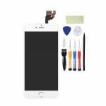 Replacement OEM iPhone 6 LCD with spareparts home button earphone camera etc white