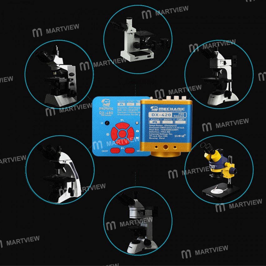 Mechanic DX-480 DX-420 HD Industrial Microscope Camera