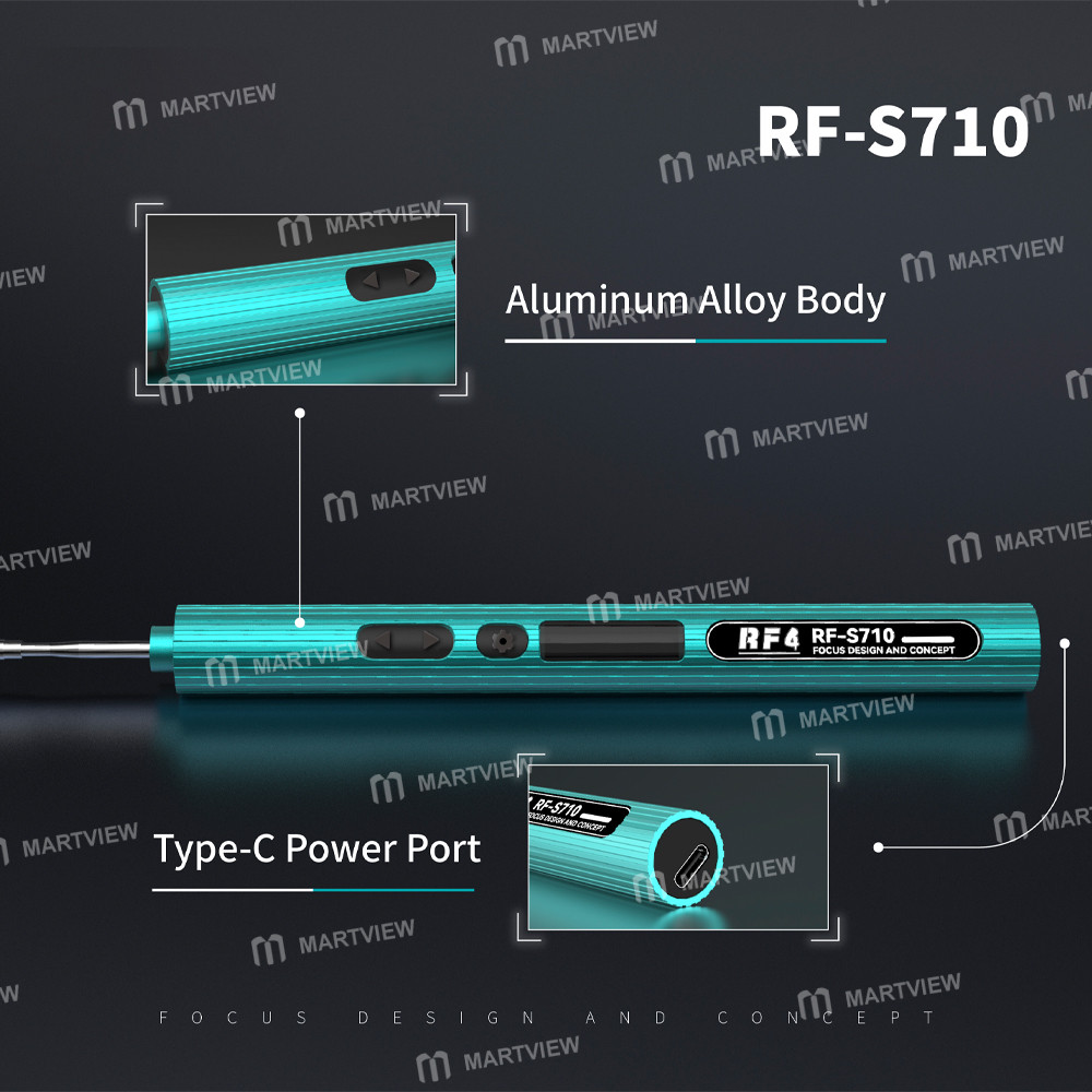 rf4 rf-s710-portable-type-c-integrated-digital-soldering-iron-with-base-for-pcb-smd-repair-3