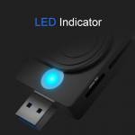 Rocketek RT-SCR10 High-Performance USB2.0 Smart Card Reader for Desktop and Mobile Devices