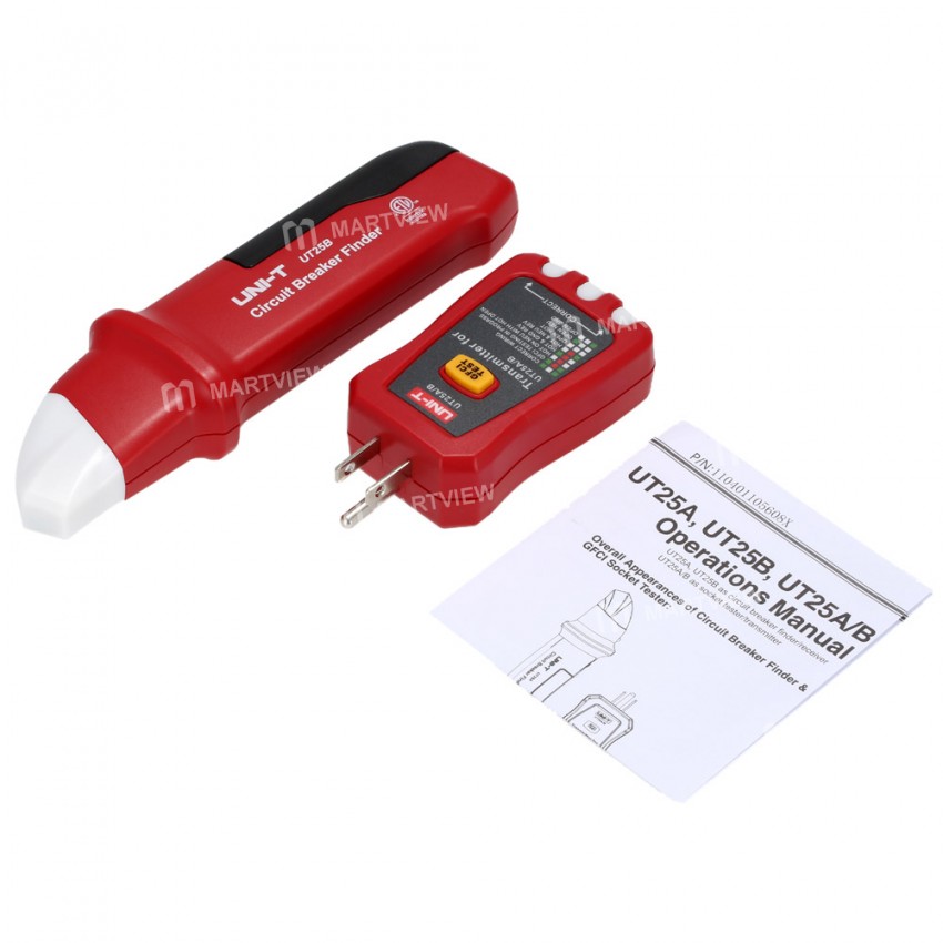 UNI-T UT25A Professional Automatic Circuit Break Finder Socket Tester with LED Indicator