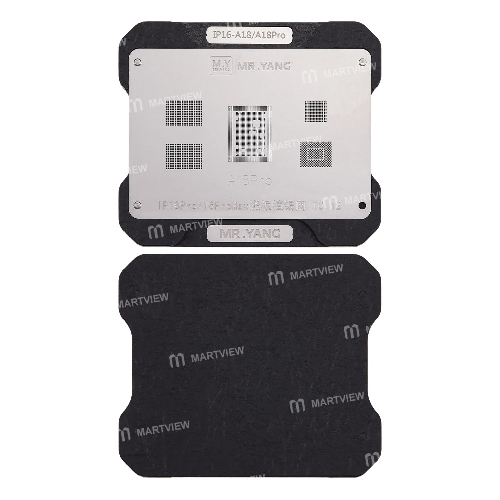 mryang 012mm-a18-pro-board-transfer-bga-reballing-stencil-platform-for-iphone-16-pro-16pro-max-2