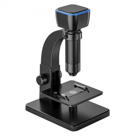 Portable HD 2000X Dual Lens Bioelectronic Microscope with WiFi Function
