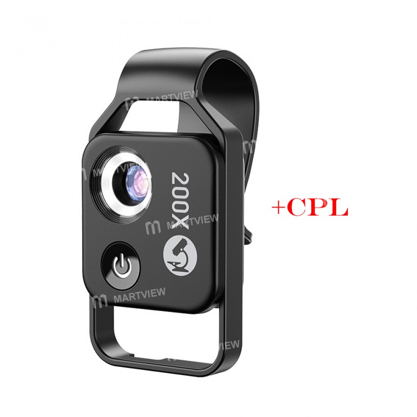 200X Mini Universal Optical Zoom Mobile Magnifier for Mobile Phone Camera