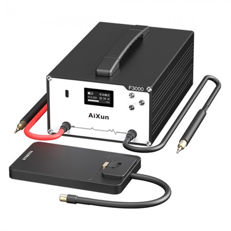 Aixun F3000 9V / 3A Farad Capacitor Spot Welder for Phones Battery Cells Welding with Welding Pen