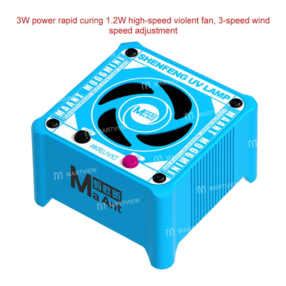 maant m066-mini-2-in-1-uv-curing-light-with-cooling-fans-for-mobile-phones-motherboard-pcb-repair-6