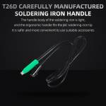 SUGON T26D 80W Soldering Station Lead-free Welding Rework Station with JCB Soldering Iron Tip