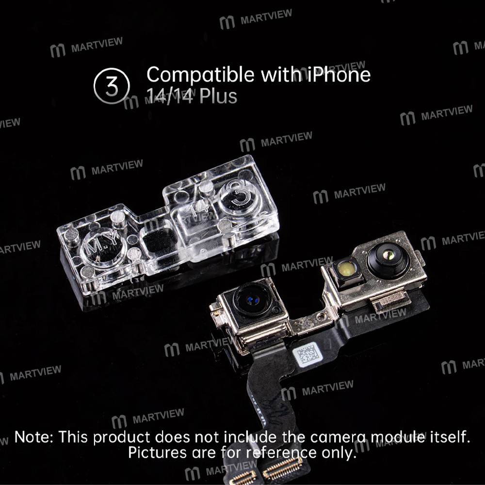 ycs my-iphone-front-camera-lens-dot-matrix-protector-cover-for-iphone-x-to-17pro-max-6