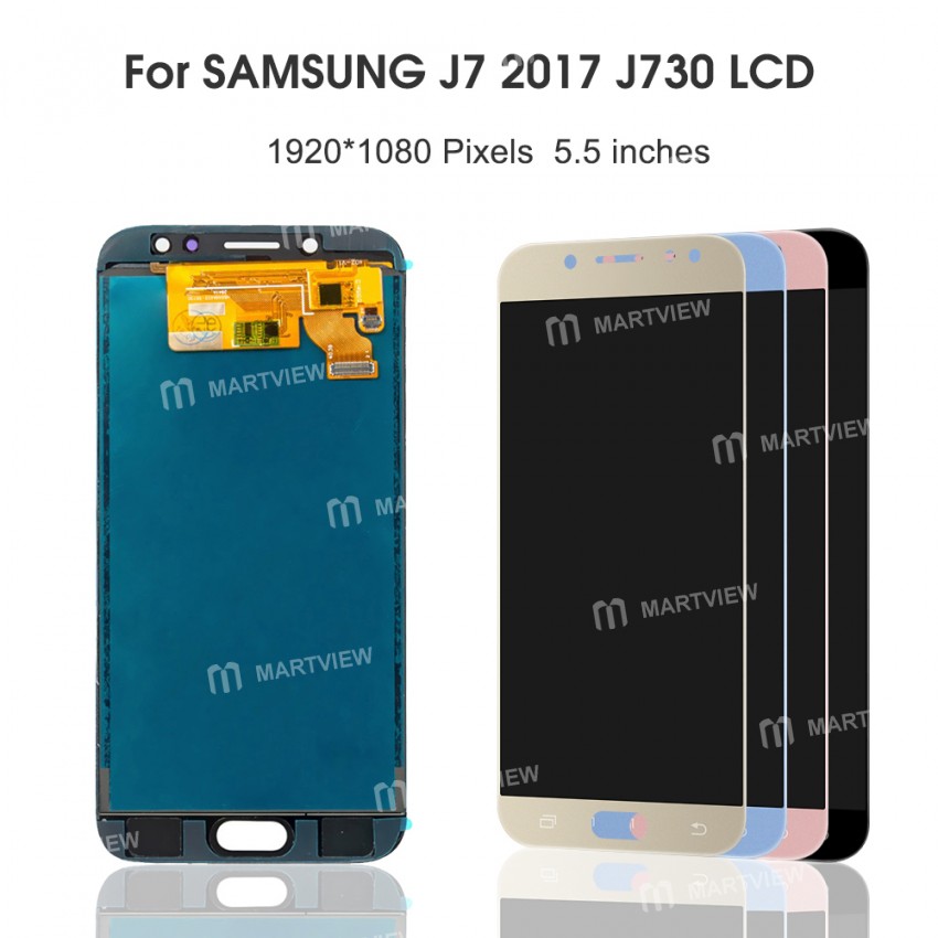 OLED LCD Display Touch Screen Digitizer Assembly Replacement for Samsung Galaxy J7 Pro 2017 J730F -