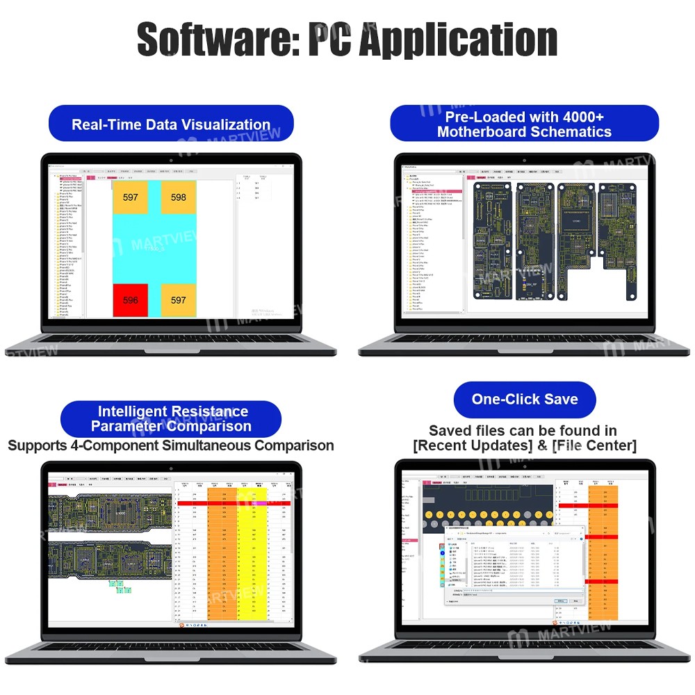 smart resistance-analyser-for-troubleshooting-circuit-faults-on-mobile-phone-motherboards-6
