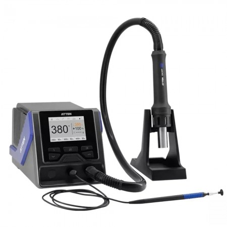 Atten GT-1028 1300W High Power Programmable Intelligent Digital Display Hot Air Desoldering Station