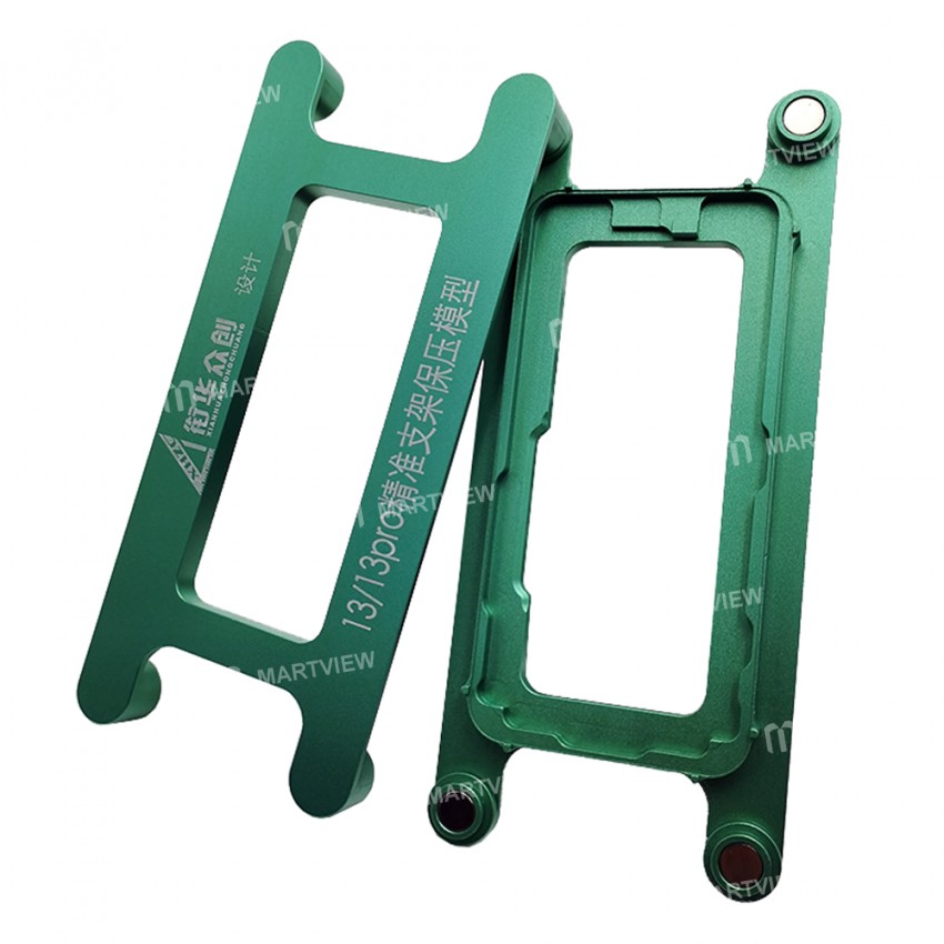 LCD Screen Frame Glue Holding Laminating Magnetic Clamping Frame Mould for iPhone X to 13 Pro Max