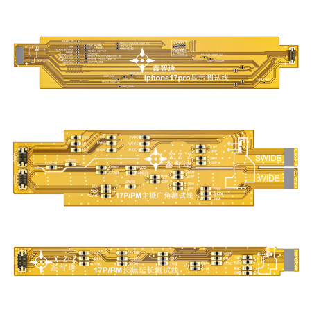 XZZ Display / Telephoto / Main Wide-Angle Camera Testing Extension Flex Cable for iPhone 17 Pro / 17Pro Max