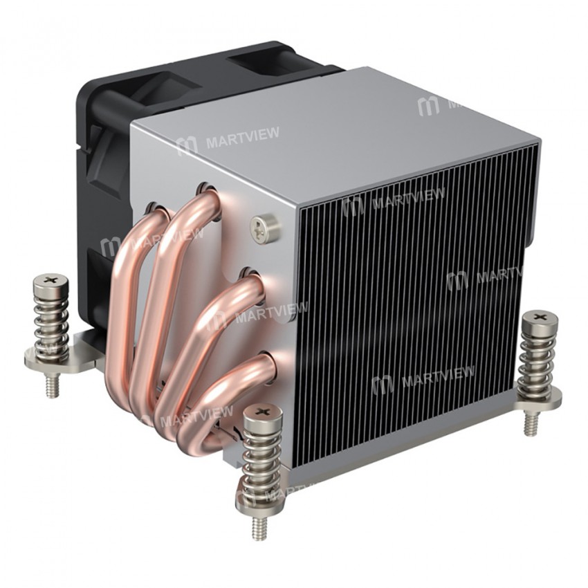 coolserver r63-2u-4-heatpipes-cpu-cooler-with-4-pin-pwm-quiet-fan-for-lga-2011-square-motherboard-4