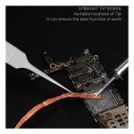 Mechanic ASK-14 Precision Lengthening Anti-Slip Straight Tweezer