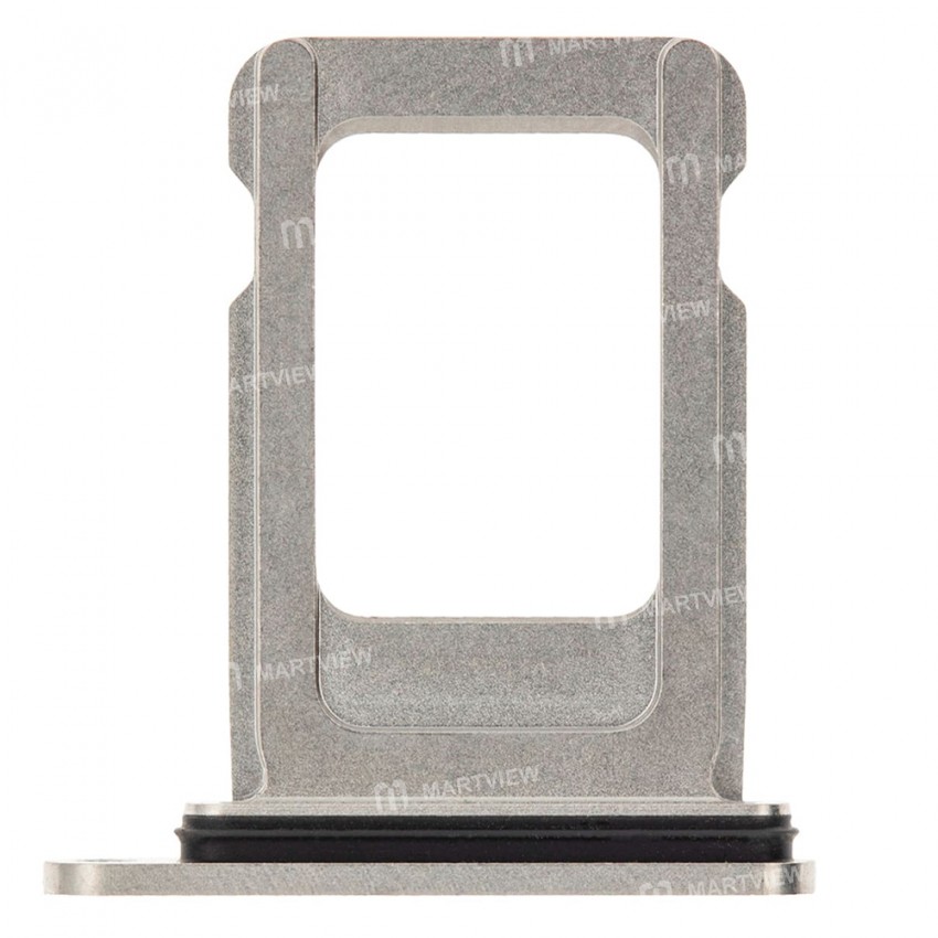 Replacement single sim card tray for iPhone 12 pro 12 pro max silver