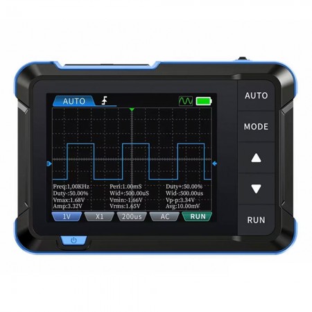 Fnirsi DSO-153 2-in-1 Portable 1MHz Bandwidth Digital Oscilloscope & Signal Generator