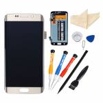 Replacement original LCD for samsung galaxy s6 edge digitizer assembly gold