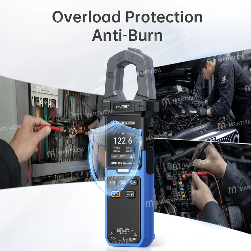 fnirsi dmc-600-dmc-600a-smart-digital-burn-proof-high-precision-current-clamp-multimeter-8