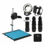 FHD 1080P SONY IMX290 Industry Autofocus Measuring Video Microscope Camera with C-Mount Light Big Ho