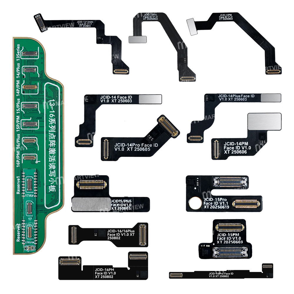 JCID Tag-on Face ID Dot-Matrix FPC Replacement Flex Cable for iPhone 13 to 16Pro Max