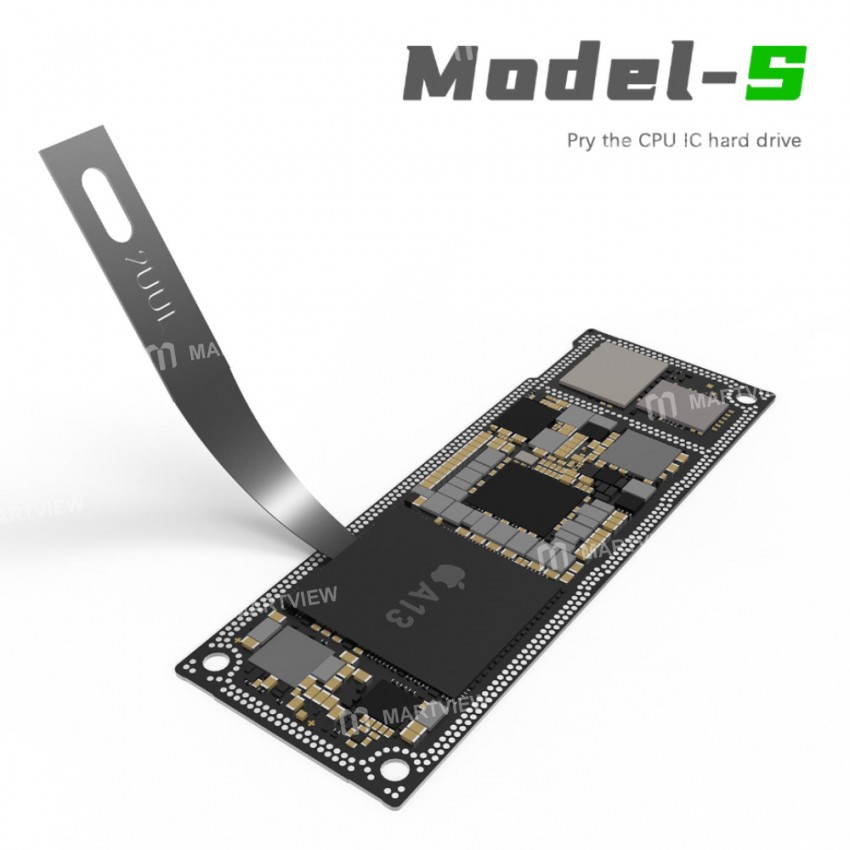 2UUL Hand Finish Sexy SEXY Blades with Handle Set for PCB Mainboard CPU Glue Removal