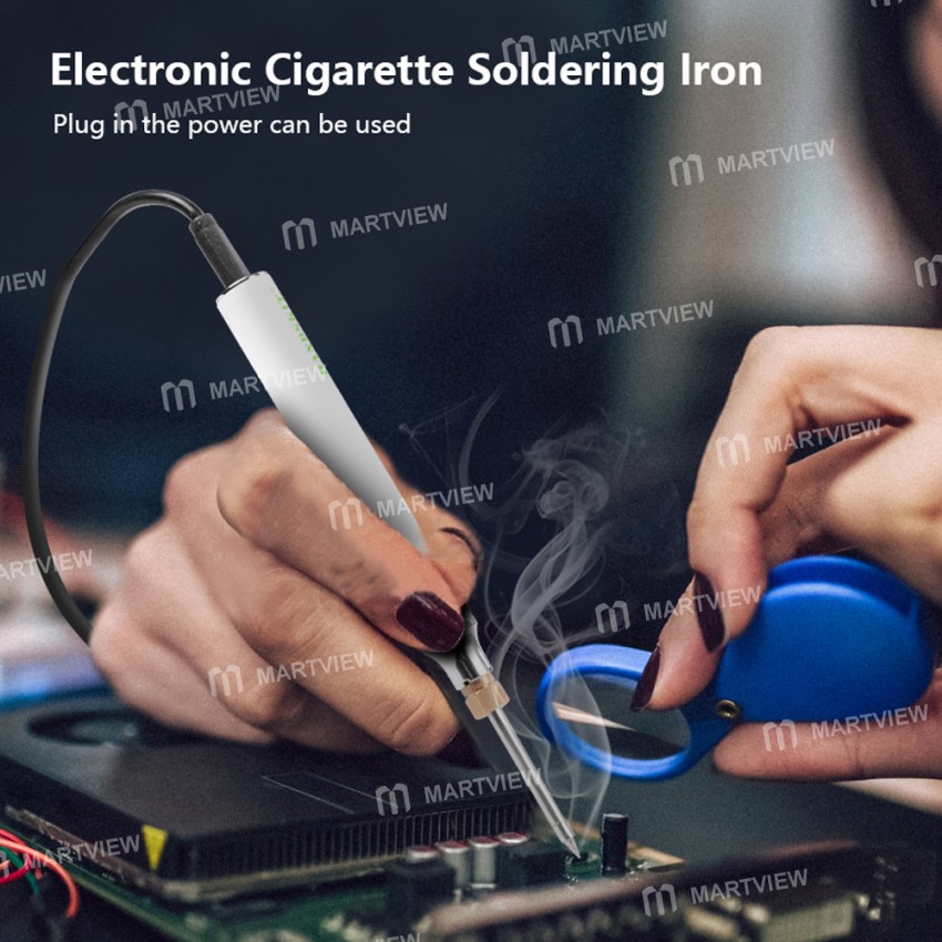 Handskit U5V8W 8W USB Portable Mini Adjustable Temperature Internal Heat Soldering Iron Set