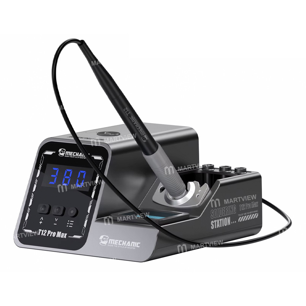 mechanic t12-pro-max-120w-pid-intelligent-temperature-control-soldering-station-with-t12-soldering-h
