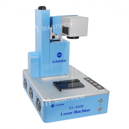 Sunshine SS-890B 20W Fiber Laser Frame Removal Marking engraving Machine with Intelligent Ranging Function