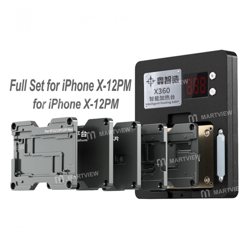 X360 Intelligent Temperature Control Preheating Platform for iPhone X / Xs / Xs Max / 11 / 11 Pro /