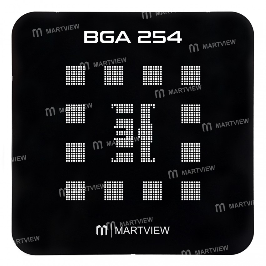 Martview RB-01 Reballing Stencil Tin Net Full Set for EMMC / EMCP / UFS BGA153 / 162 / 169 / 186 / 2