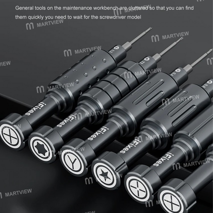 ifixes i6-mini-mortar-magnetic-precision-screwdriver-magnetic-non-slip-screwdriver-set-11