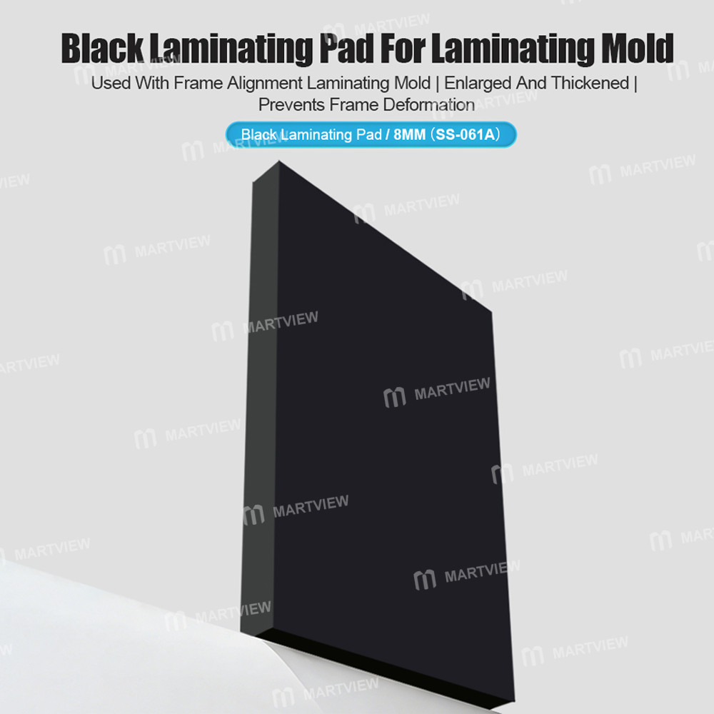 8mm black-laminating-pad-for-sunshine-ss-061a-laminating-mold-1