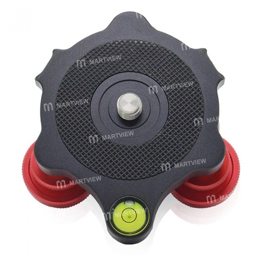 aluminum alloy-tripod-leveling-base-adjustable-tripod-head-2