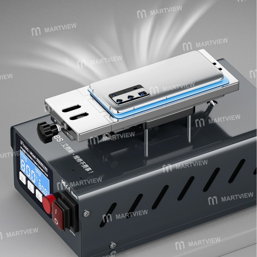 ifixes ir360-max-8-inch-lcd-screen-multi-functional-360-rotary-heating-separator-machine-8