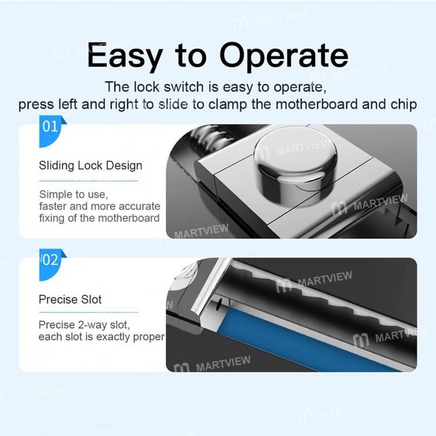 Aixun FT12 3D Anti-skid Multi-Function Dual-Axis 3-Position Repair Fixture for Phone Motherboard