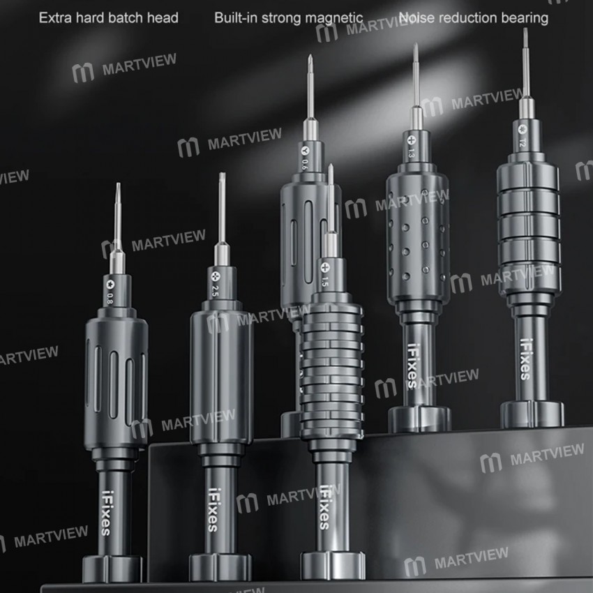 ifixes i6-mini-mortar-magnetic-precision-screwdriver-magnetic-non-slip-screwdriver-set-2