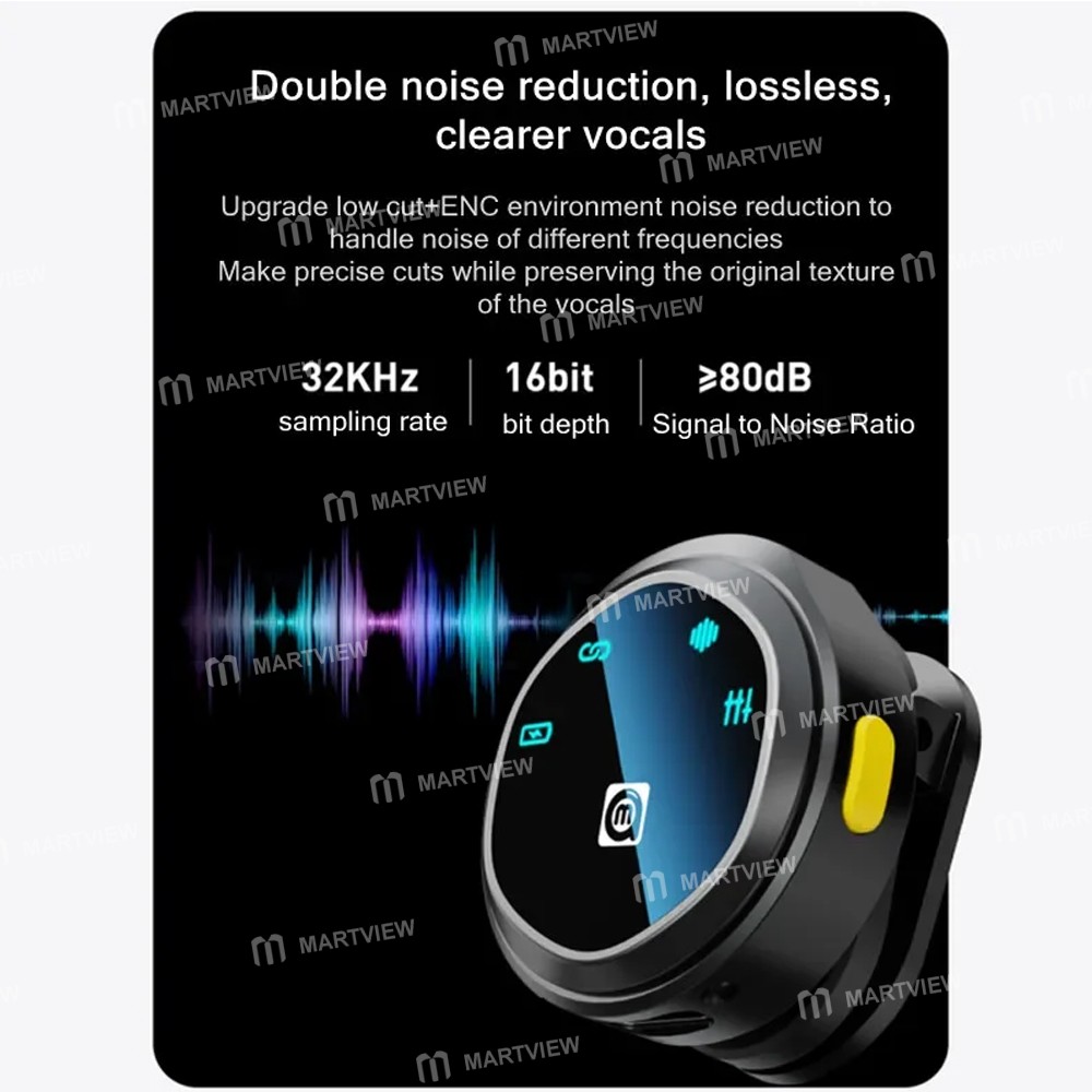 amaoe mic-a-bluetooth-wireless-magnetic-suction-button-collar-microphone-with-display-4