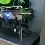 Adjustable Aluminum Alloy Telescopic Graphics Card Holder for Desktop PC Case